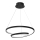 LED Pakabinamas sietynas  LUCERO LED/48W/230V juodas