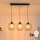 LED Pakabinamas sietynas MERCURE 3xE27/15W/230V