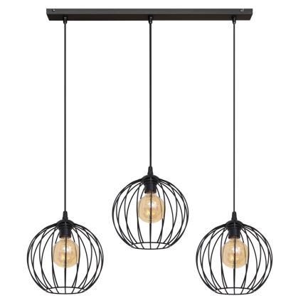 LED Pakabinamas sietynas MERCURE 3xE27/15W/230V