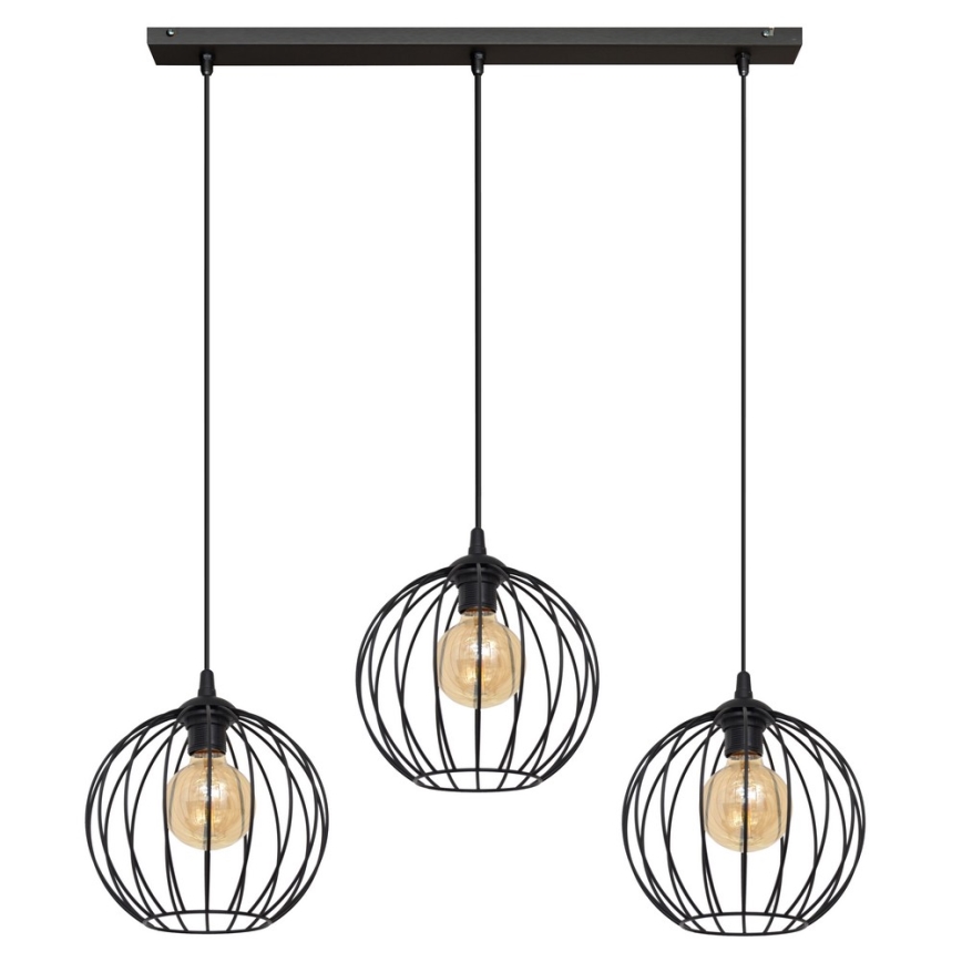 LED Pakabinamas sietynas MERCURE 3xE27/15W/230V