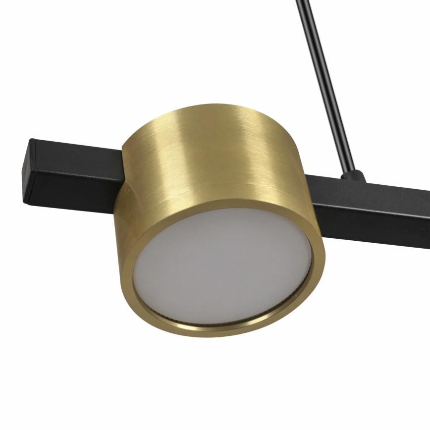 LED Pakabinamas sietynas MIRELLA 3xGX53/6W/230V auksas/juoda