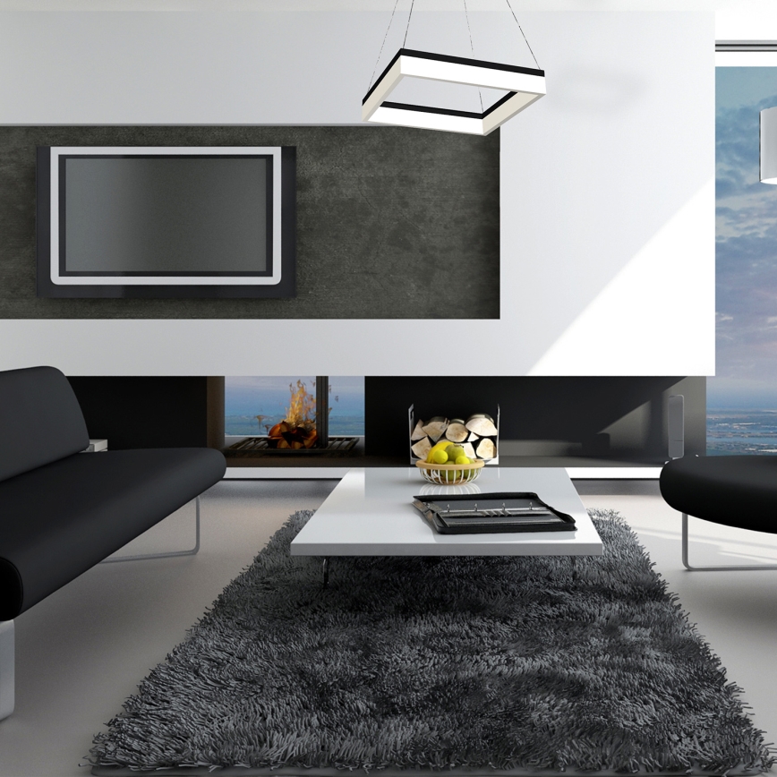 LED Pakabinamas sietynas NERO 1xLED/32W/230V