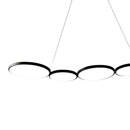 LED Pakabinamas sietynas OLYMPIA 5xLED/10W/230V juoda