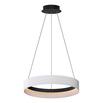 LED Pakabinamas sietynas ORBITA LED/52W/230V balta/juoda