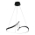 LED Pakabinamas sietynas PERLA LED/34W/230V juoda