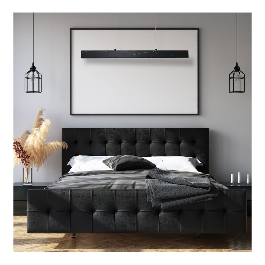 LED Pakabinamas sietynas PIERCE LED/18W/230V juodas