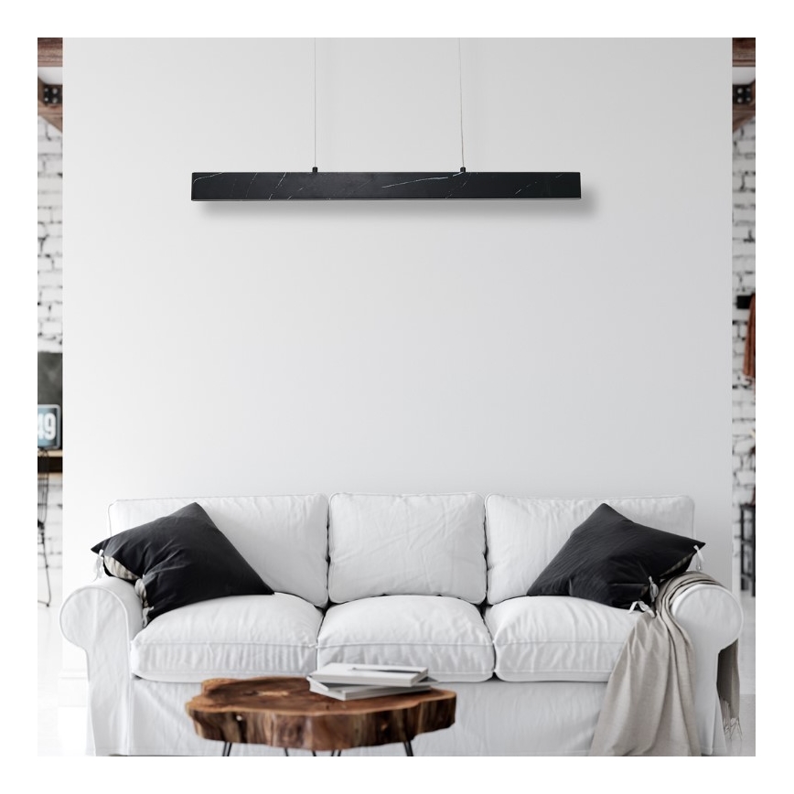 LED Pakabinamas sietynas PIERCE LED/18W/230V juodas