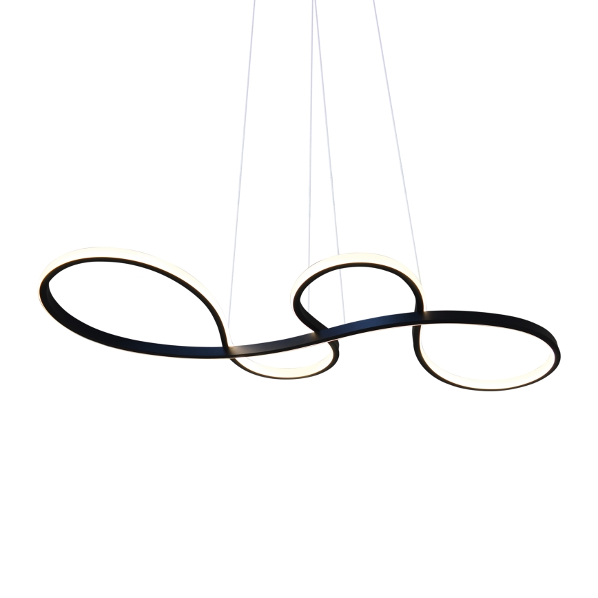 LED Pakabinamas sietynas SALSA LED/38W/230V 4000K juoda