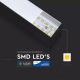 LED Pakabinamas sietynas SAMSUNG CHIP 1xLED/40W/230V 4000K juodas