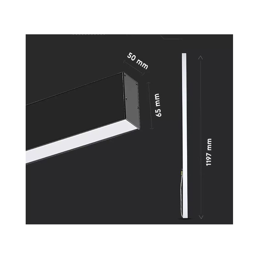 LED Pakabinamas sietynas SAMSUNG CHIP LED/40W/230V 3000K/4000K/6400K