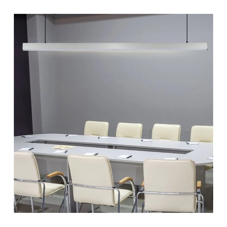 LED Pakabinamas sietynas SAMSUNG CHIP LED/40W/230V 4000K sidabras