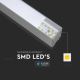 LED Pakabinamas sietynas SAMSUNG CHIP LED/40W/230V 4000K sidabras