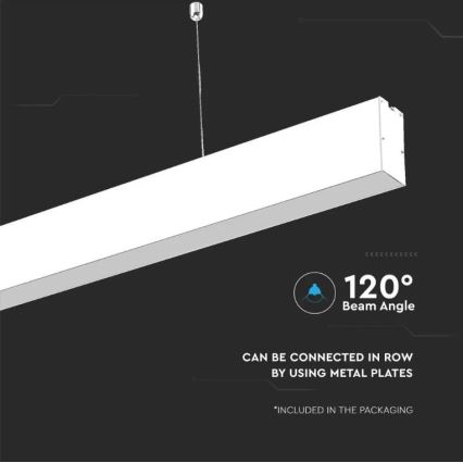 LED Pakabinamas sietynas SAMSUNG CHIP LED/40W/230V 6400K baltas