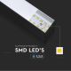 LED Pakabinamas sietynas SAMSUNG CHIP LED/40W/230V 6400K juodas
