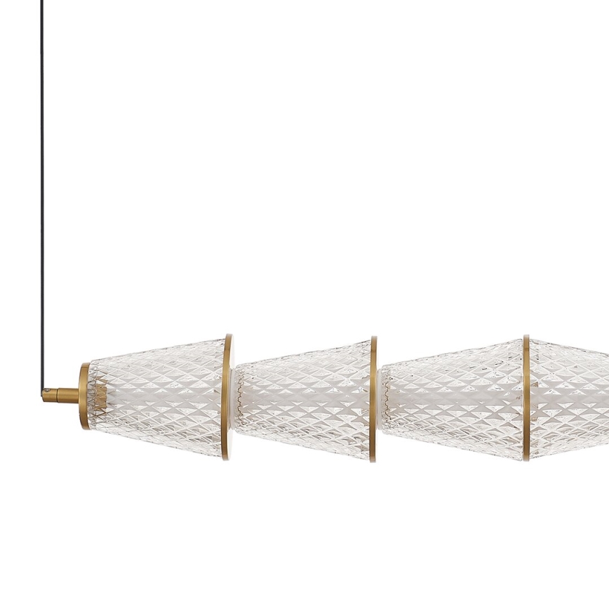 LED Pakabinamas sietynas SANSA LED/11W/230V auksas/permatoma