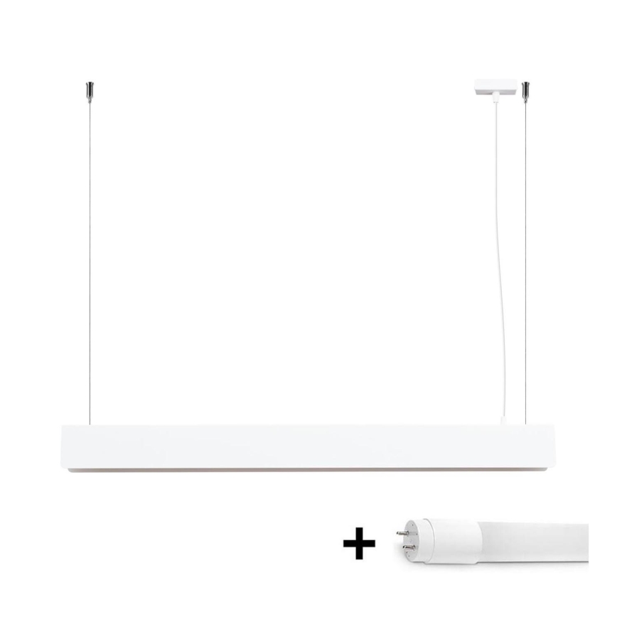 LED Pakabinamas sietynas SPARK 1xG13/8,5W/230V balta