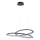 LED Pakabinamas sietynas TANGO LED/44W/230V 4000K diametras 60 cm juoda