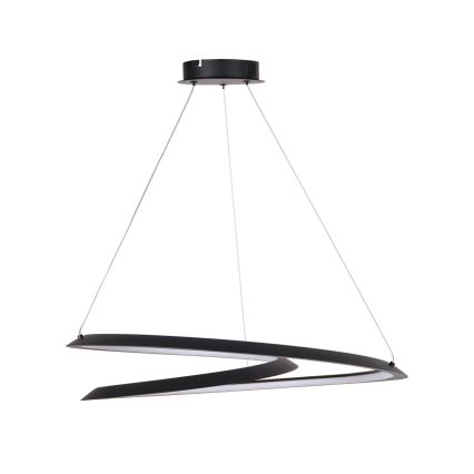 LED Pakabinamas sietynas TANGO LED/44W/230V 4000K diametras 60 cm juoda