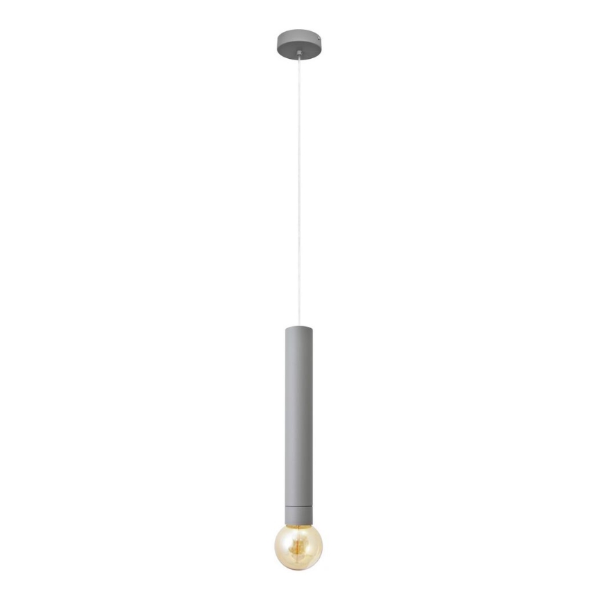 LED Pakabinamas sietynas TUBA 1xGU10/20W/230V pilkas