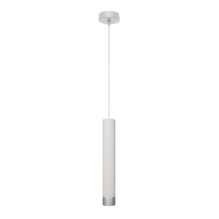 LED Pakabinamas sietynas TUBA 1xGU10/4,8W/230V baltas/matinis chromas