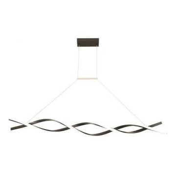 LED Pakabinamas sietynas TWIST LED/37W/230V 4000K 120 cm juoda