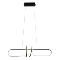 LED Pakabinamas sietynas VERTIGO LED/54W/230V juoda