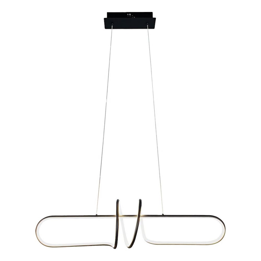 LED Pakabinamas sietynas VERTIGO LED/54W/230V juoda