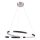 LED Pakabinamas sietynas ZEFIRA LED/40W/230V 4000K diametras 50 cm blizgus chromas