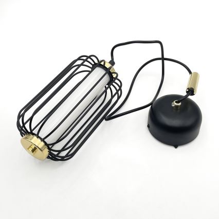 LED pakabinamas šviestuvas ant laido BONNIE LED/10W/230V 3000K juodas