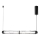 LED pakabinamas šviestuvas ant laido CORTE LED/18W/230V juodas