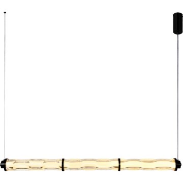 LED pakabinamas šviestuvas ant laido CORTE LED/25W/230V juodas