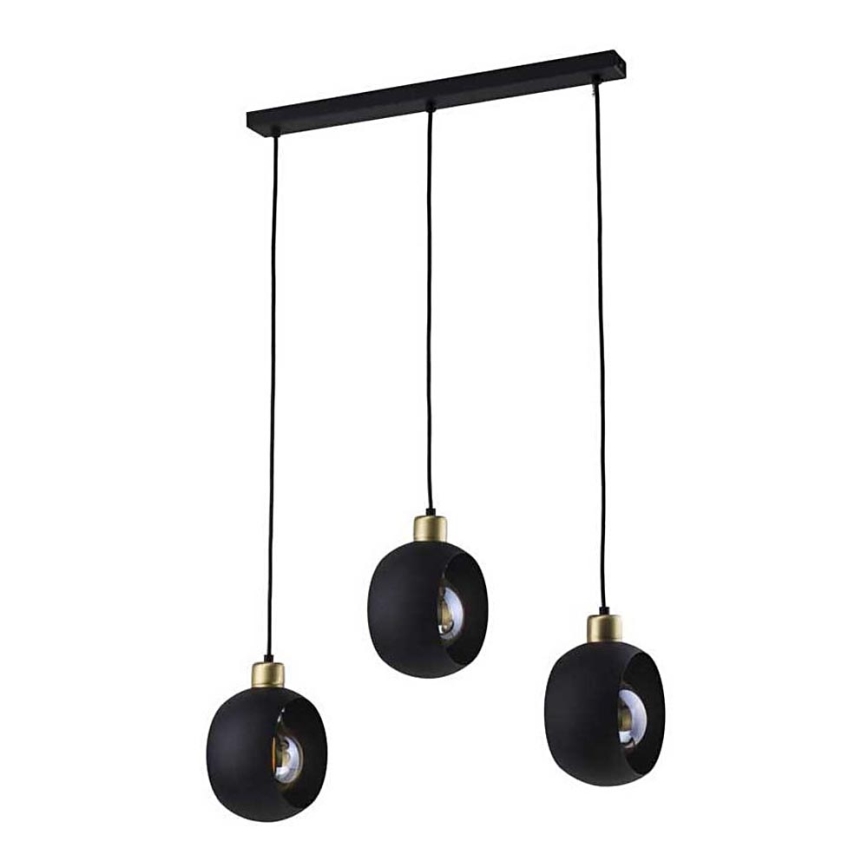 LED pakabinamas šviestuvas ant laido CUBUS 3xE27/60W/230V