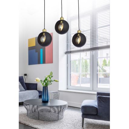 LED pakabinamas šviestuvas ant laido CUBUS 3xE27/60W/230V