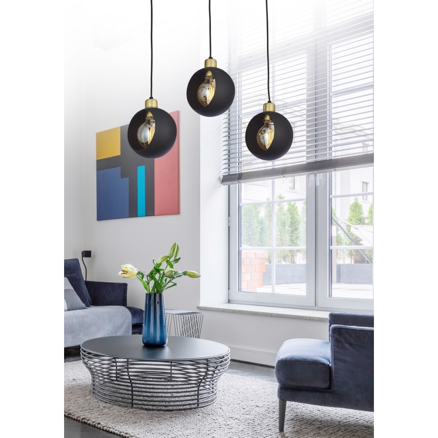 LED pakabinamas šviestuvas ant laido CUBUS 3xE27/60W/230V