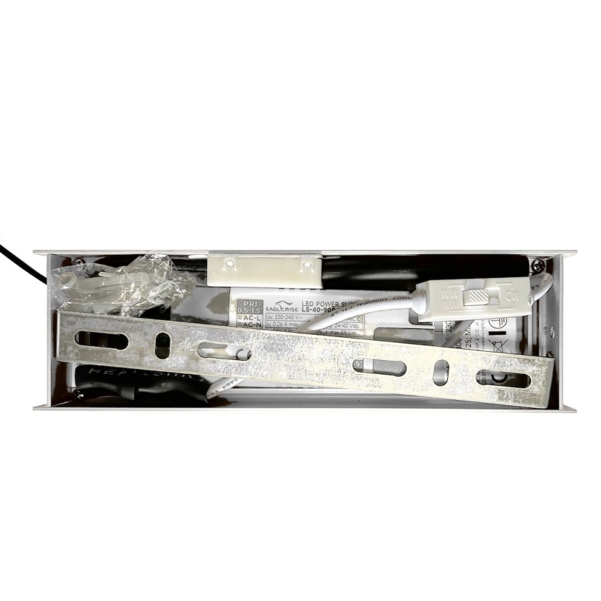 LED pakabinamas šviestuvas ant laido LINEA LED/36W/230V 3000/4000/5700K CRI 90 balta
