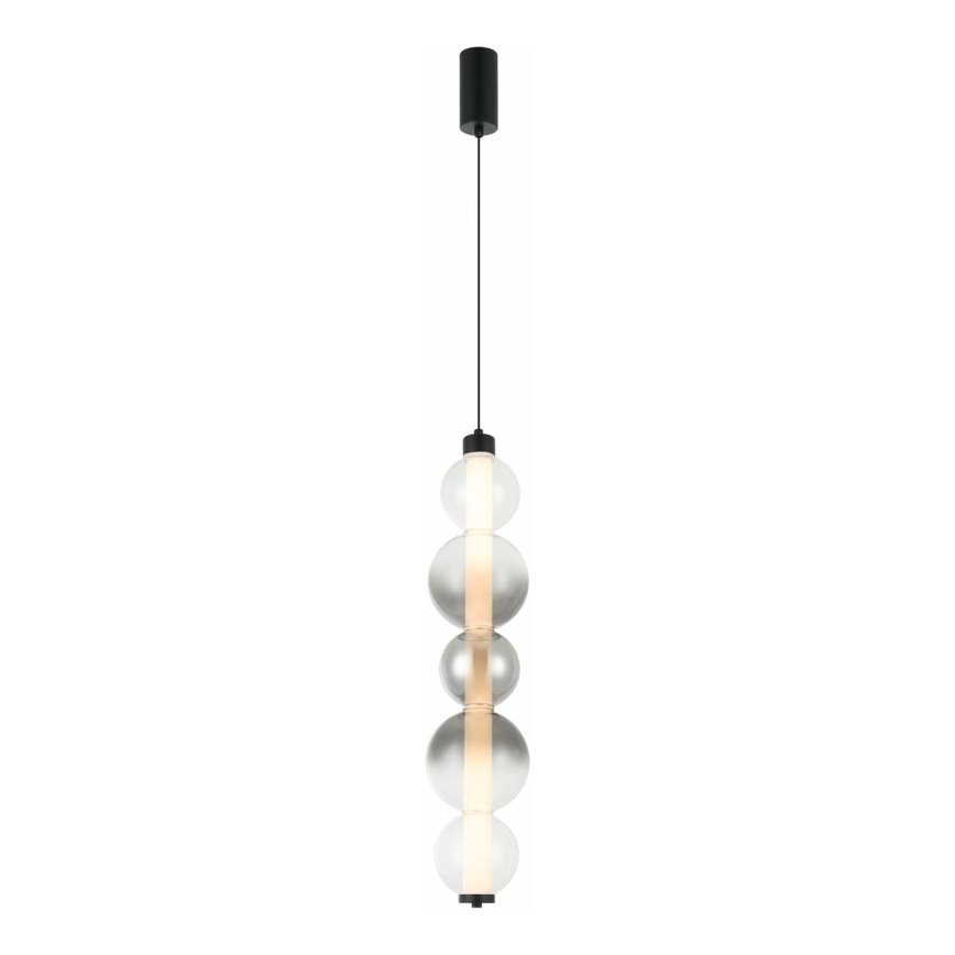 LED pakabinamas šviestuvas ant laido LUMMI LED/19W/230V juodas/dūminis