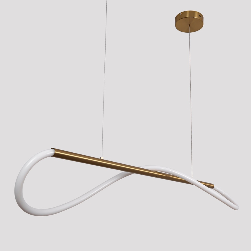 LED pakabinamas šviestuvas ant laido MELECA LED/24W/230V 3000/4000/6000K 100 cm auksinis