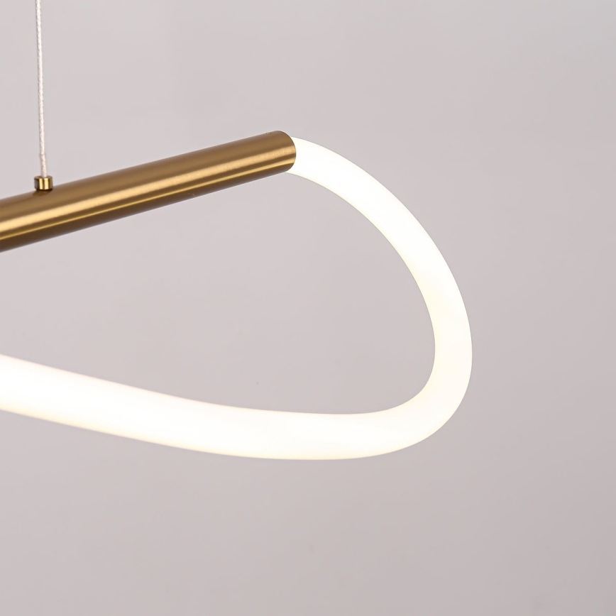 LED pakabinamas šviestuvas ant laido MELECA LED/24W/230V 3000/4000/6000K 100 cm auksinis