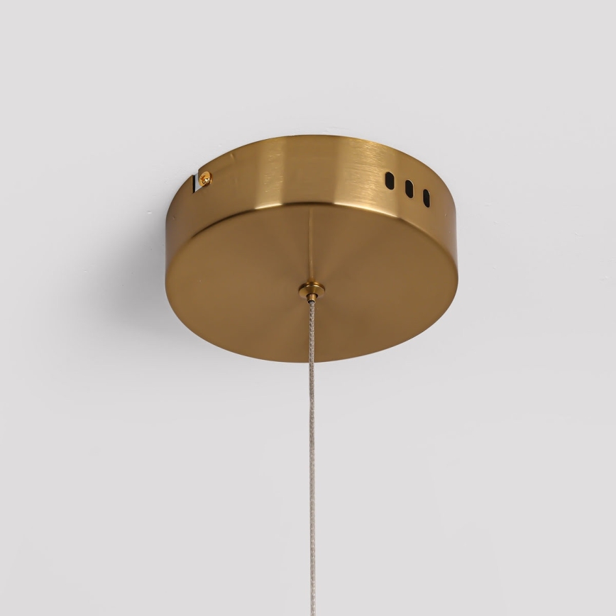 LED pakabinamas šviestuvas ant laido MELECA LED/24W/230V 3000/4000/6000K 100 cm auksinis