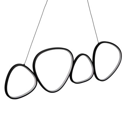 LED pakabinamas šviestuvas ant laido PETRA LED/48W/230V 4000K juodas