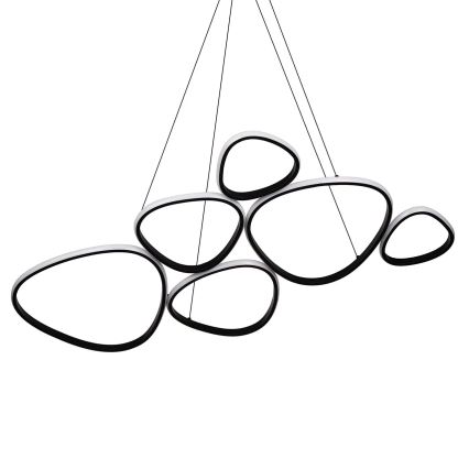 LED pakabinamas šviestuvas ant laido PETRA LED/58W/230V 4000K juodas