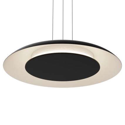 LED pakabinamas šviestuvas ant laido PIATTINO LED/30W/230V 2700/3200/4000K Ø 40 cm juodas