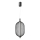 LED pakabinamas šviestuvas ant laido PUMA LED/10W/230V skersmuo 15 cm juodas
