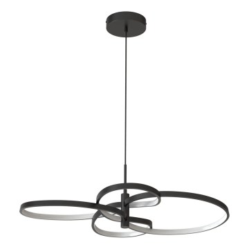 LED pakabinamas šviestuvas ant laido RIBBON LED/37W/230V 4000K juodas