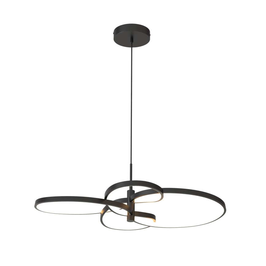 LED pakabinamas šviestuvas ant laido RIBBON LED/37W/230V 4000K juodas