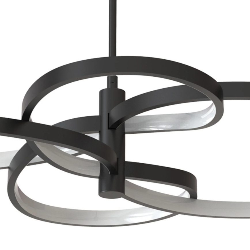 LED pakabinamas šviestuvas ant laido RIBBON LED/37W/230V 4000K juodas