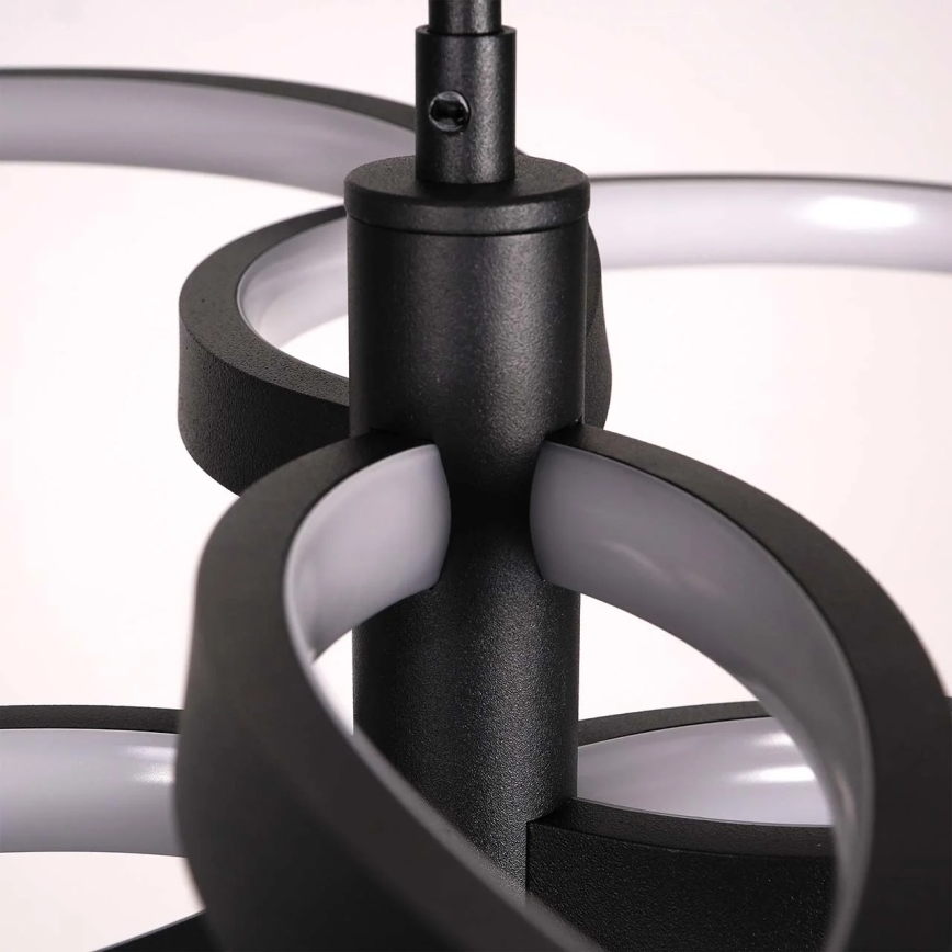 LED pakabinamas šviestuvas ant laido RIBBON LED/37W/230V 4000K juodas