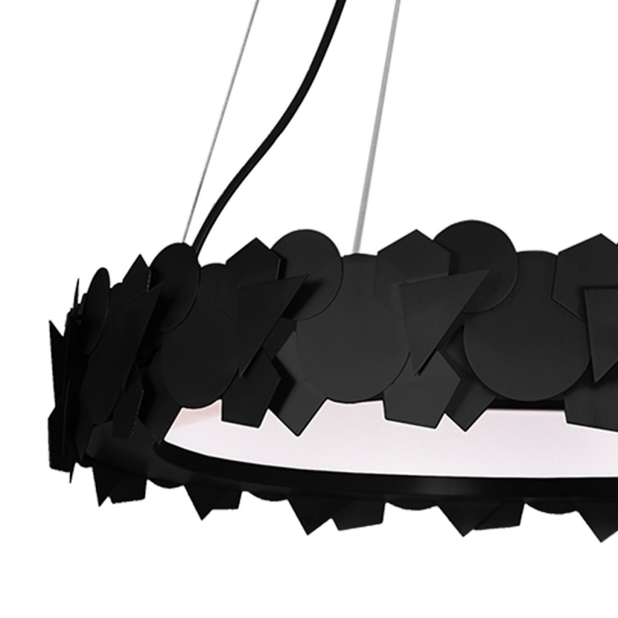 LED pakabinamas šviestuvas ant laido SOHO LED/24W/230V juodas