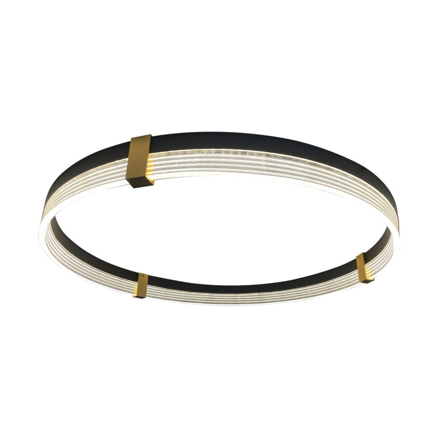 LED pakabinamas šviestuvas ant laido TRIANGLE LED/40W/230V 3000/4000/6000K skersmuo 60 cm juodas