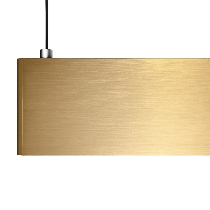 LED pakabinamas šviestuvas ant troso LINEA LED/36W/230V 3000/4000/5700K CRI 90 auksinis